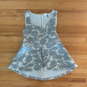 ANTHROPOLOGIE PEPLUM TANK